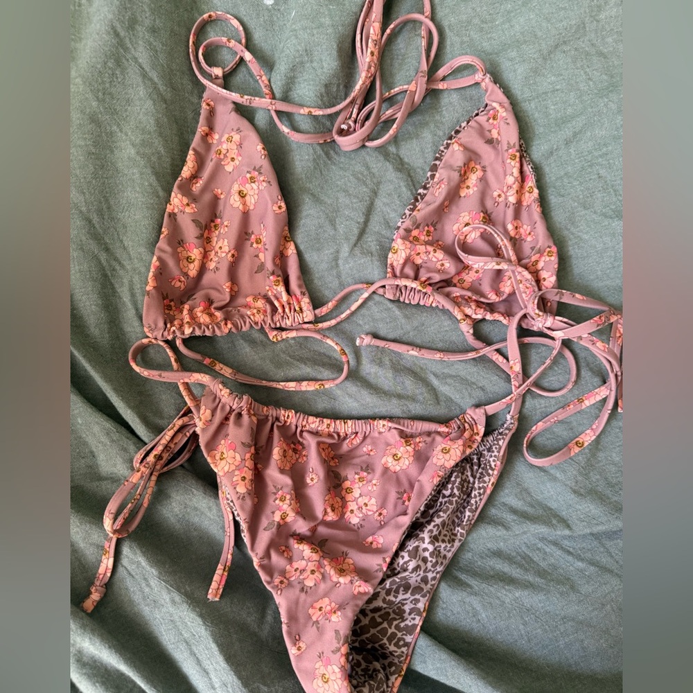 Acacia swimwear pink bikini
